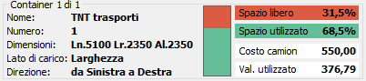 Contaioner info Cargo Studio