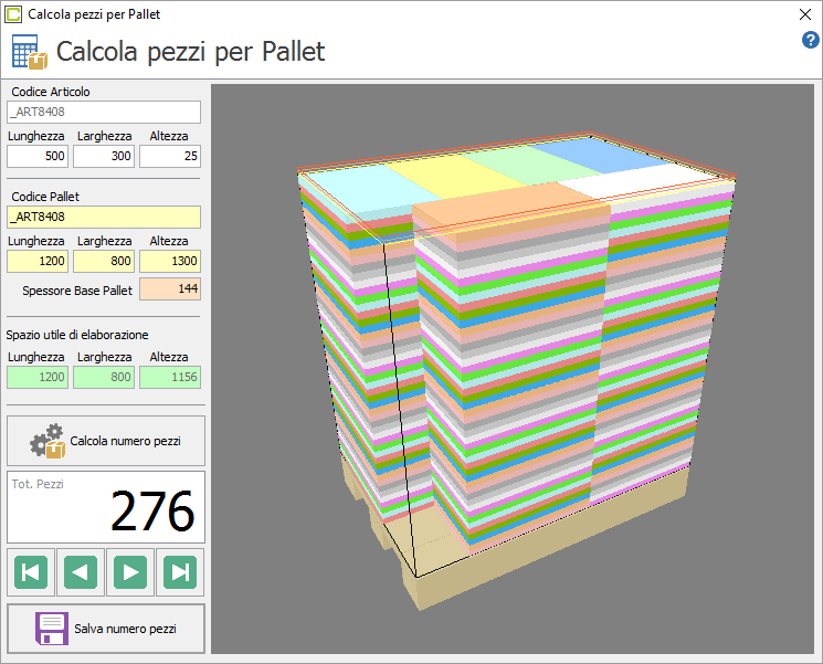 Articoli calcola Cargo Studio